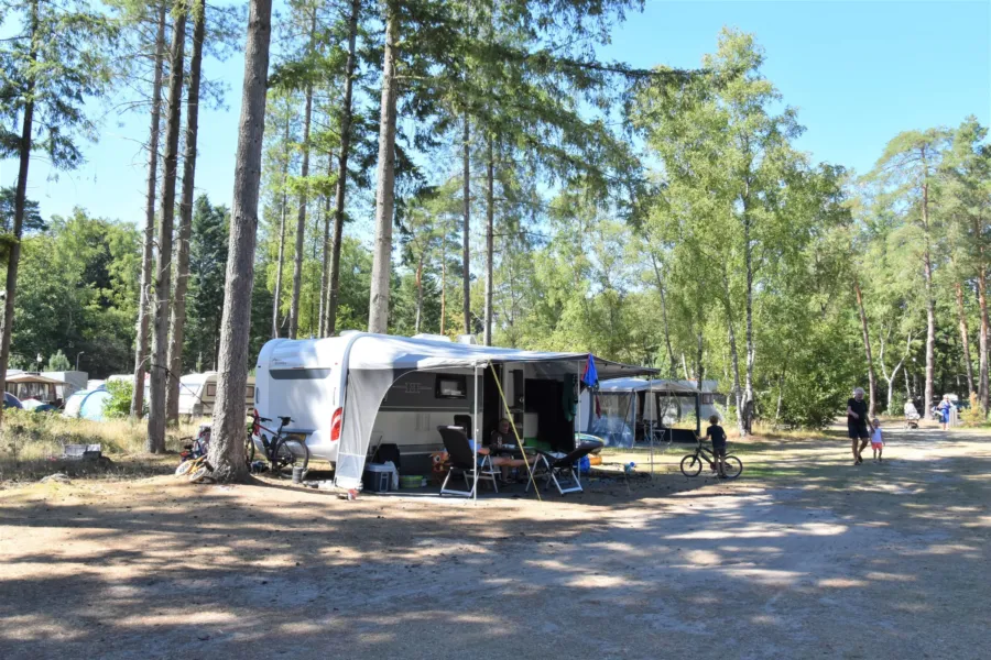 Camping Ommen comfort kampeerplaats Ommerberg 1