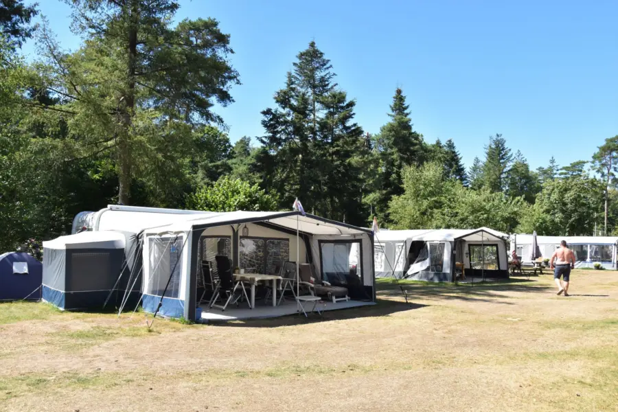 Camping Ommen comfort kampeerplaats Ommerberg 9